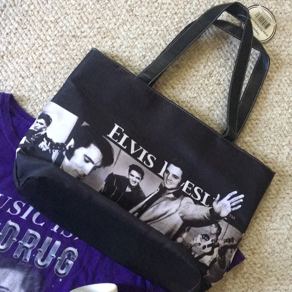 “NWT” Bundle of ELVIS PRESLEY Tee, Tote, Mug - Picture 11 of 12